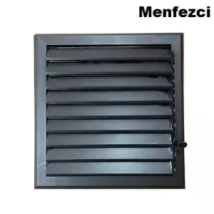 Mat Siyah Alüminyum Havalandırma Menfezi