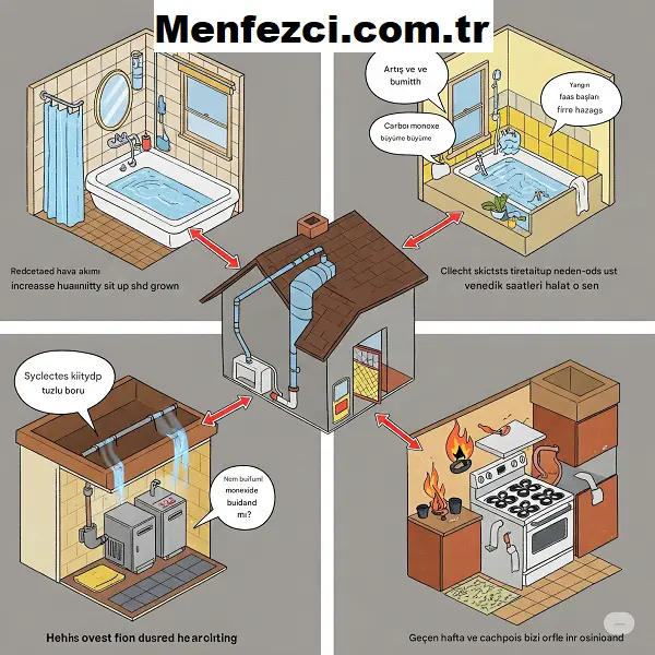 Menfez kapalı olarak bırakılma durumlarında