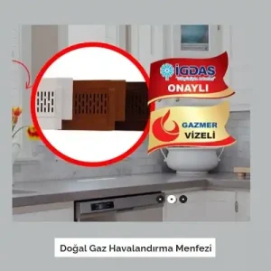 Doğalgaz Cam Menfezi 00082 -